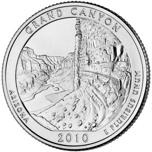 2010 Quarter - S - Grand Canyon - Proof reverse
